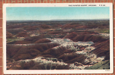 Vintage Postcard Mailed 1927 The Painted Desert Arizona picture