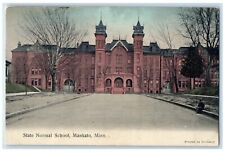 1908 State Normal School Building Mankato Minnesota MN Posted Antique Postcard picture