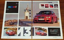 BMW 2008 M3 COUPE E92 MAGAZINE PRINT ARTICLE MOTOR TREND FIRST DRIVE GROWS UP picture