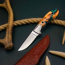 9.0'' WILD BLADES CUSTOM HANDMADE HUNTING KNIFE SKINNING TACTICAL FIXED BLADE ED picture