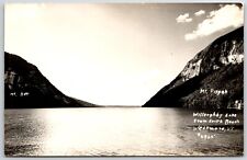Postcard VT Westmore Lake Willoughby RPPC Real Photo UNP picture