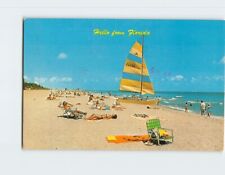 Postcard Beach Scene in Florida USA picture