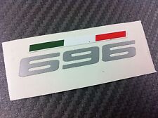 1 Adhesive Stickers Ducati 696 Valance Tank With Flag Tricolour picture