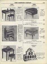1956 PAPER AD Schoenhut Piano Toy Baby Grand Drum Set Noble Cooley Kampanile picture