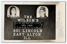 c1950's The Wilson's Masonic Shriner East Alton Illinois IL RPPC Photo Postcard picture