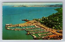 Sausalito CA-California, Aerial View of Sausalito, Vintage Souvenir Postcard picture