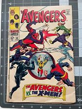 Avengers #53 - Avengers Vs X-Men - Magneto Buscema Cover Marvel 1968 picture
