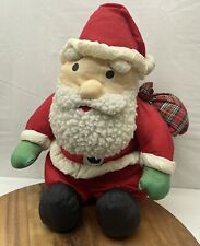 Vintage Nylon Plush Santa Claus 18