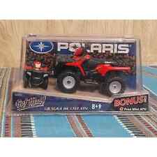 NWT Polaris Got Mud 1/18 Scale Die Cast ATV 2 Pack Red Brand-new SEALED UNOPENED picture