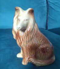 Vtg MCM Mid Century Brazil Handcrafted Collectibles Collie Lassie Dog Figurine  picture