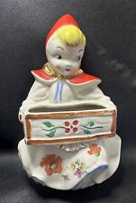 Vintage 1940’s Hull Little Red Riding Hood Wall Pocket Planter #185889 picture