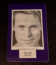 Willem Dafoe Rookie Card 1993 Face To Face Game Trading Card Canada Games Actor picture