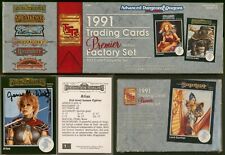 SIGNED James M. Jim Ward Collection 1991 TSR AD&D RPG Trading Card Factory Set picture