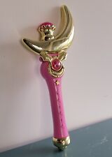 VTG Bandai SAILOR MOON Cosmic Crescent WAND 1995 Toy WORKS Lights & Sounds picture