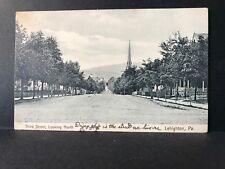 Postcard Lehighton PA  c1900s - Third Street Looking North picture
