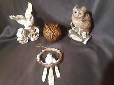 Lot Of Ceramic Owl Decor #442 picture