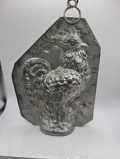Vintage Jaburg Brothers NYC Rooster Chicken Easter Fun Chocolate Wax Mold # 20 picture
