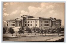 Vintage 1940's Postcard Benjamin Franklin Memorial Institute Philadelphia PA picture