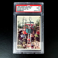 1965 Rare Blueback Disney Trading Card Donruss Disneyland #4 PSA 7.5 picture