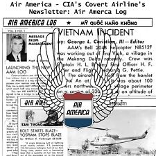 Vietnam War:  CIA's Covert Airline Newsletter: Air America Log USB Drive picture