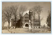 c1910's Spaulding Academy Robert Burns Barre Vermont VT RPPC Photo Postcard picture