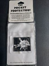 Vintage 1991 It’s chic, not geek Unique Amoeba Pocket Protector in package picture