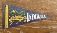 Vintage Indy 500 Mini Felt Pennant Auto Racing Old picture
