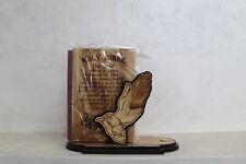 The  Holy Bible Olive Wood Hand Made Olive Wood Hand Made Holy Land Bethlehem picture
