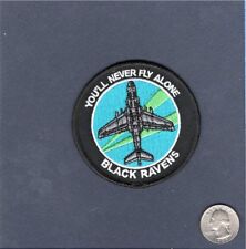 VAQ-135 BLACK RAVENS US NAVY Grumman EA-6B PROWLER Bullet Squadron Patch  picture