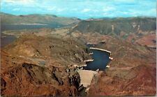 Lake Mead National Recreation Area Hover Dam Colorado River Postcard Kolor View picture