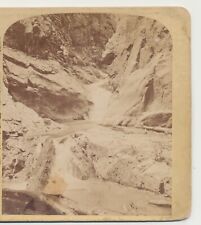 The Punch Bowl Queen's Canon Glen Eyrie Gurnsey CO Stereoview c1875 picture