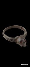 Ring SKULL German ww1 WWI ww2 WWII Shock TROOPs Unique Antique Original Germany picture