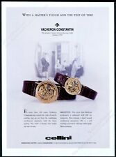 1994 Vacheron Constantin skeleton watch photo vintage print ad picture