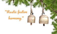 Jingle Bells: Festive Chimes and Rustic Gift 5in=6 Bells , 5.5in=6 (Set of 12) picture