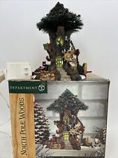 Department 56 Trim A Tree Factory North Pole Woods Christmas Village Missing Elf picture