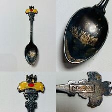 Vintage Looney Tunes Warner Bros Six Flags Over Texas Spoon Collectors Sylvester picture
