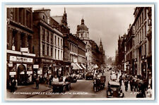 c1930's Buchanan Street Looking North Glasgow Scotland RPPC Photo Postcard picture