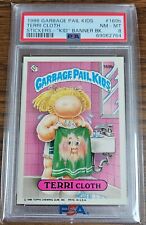 1986 Topps Garbage Pail Kids GPK Series 5 OS5 #169b Terri Cloth PSA 8 NM-MT picture