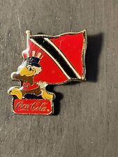 Coca Cola Pin “Trinidad And Tobago” 1984 Olympics International Flag Pin Series  picture