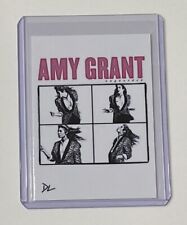 Amy Grant Limited Edition Limited Artist Signed “Unguarded” Trading Card 2/10 picture