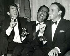 The Rat Pack Frank Sinatra Dean Martin Sammy Davis Jr. 8 x 10 Photo Photograph picture