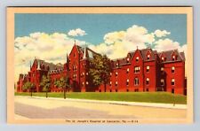 Lancaster PA-Pennsylvania, St Joseph's Hospital Vintage Souvenir Postcard picture