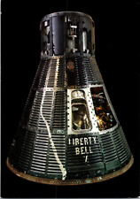 Postcard NASA Astronaut Virgil Gus Grissom Mercury Redstone 4 Liberty Bell 7 picture