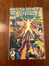 The Secret Defenders Duel With Dreadlox April 1993 Marvel Comic Book picture