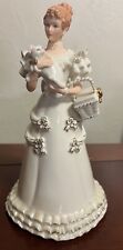 Lenox Christmas Bundle Of Love Ivory Figurine With Kitten Limited Edition picture