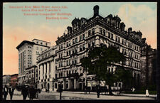 Aetna Life Aetna Fire Travelers Insurance Row Hartford CT postcard 1914 picture