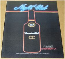 1994 Canadian Club Whisky Print Ad Advertisement Vintage 10