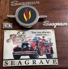 Seagrave Seagrave Seagrave Chrome Combination Cluster Of Collectibles picture