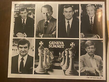 1985 ABC News Press Kit Photo Geneva Summit - Reagan Gorbachev RARE picture
