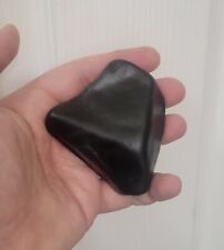 Wyoming Black Jade/ Nephrite. 203.4 Grams. Natural Rough Stone, River Polished. picture